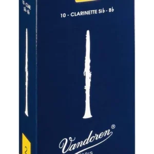 Promotion Saisonnière Vandoren Traditional Bb Clarinet Reeds (10/Box) - 2