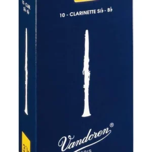 Prix Cassé Vandoren Traditional Bb Clarinet Reeds (10/Box) - 3 1/2