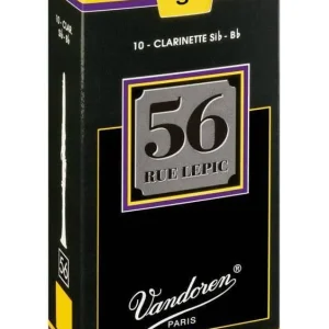 Certifié Vandoren 56 Rue Lepic Bb Clarinet Reeds (10/Box) - 3.5