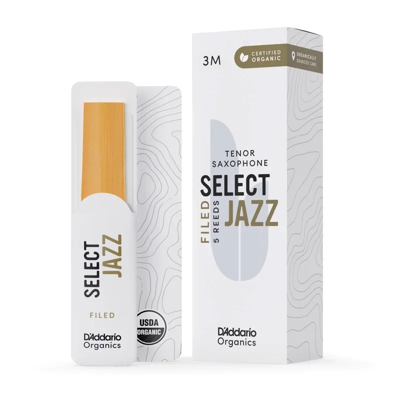 Satisfait Ou Remboursé D‘Addario Woodwinds Organic Select Jazz Filed Tenor Sax Reeds 3M (5 Pack)
