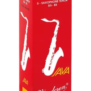 Vandoren Java Red Tenor Saxophone Reeds (5/Box) - 2.5 Livraison Express