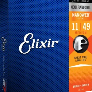 Achat Immédiat Elixir Cordes Electriques Nanoweb Medium 11/49