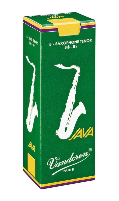 Vandoren Java Tenor Saxophone Reeds (5/Box) - 3 Quantité Limitée