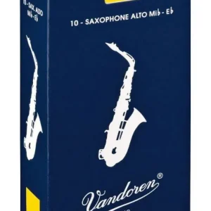 Vandoren Traditional Alto Saxophone Reeds (10/Box) - 3.5 Commander Vite