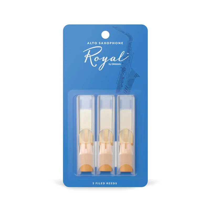 Prix Réduit Royal by D‘Addario Alto Sax Reeds, Strength 2.0, 3-pack