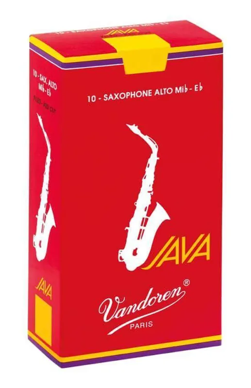 Nouveauté Vandoren Java Red Alto Saxophone Reeds (10/Box) - 3