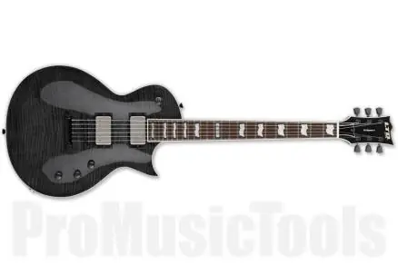 Petit Prix ESP Ltd Elite Eclipse-I 24 FM EMG STBLK - See Thru Black