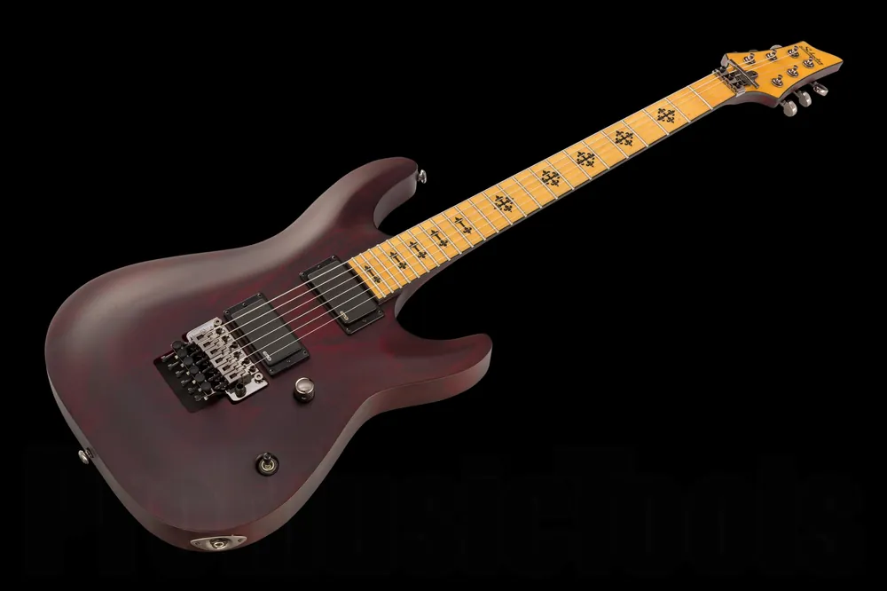 Schecter Jeff Loomis 6 FR VRS - Vampyre Red Satin Authentique