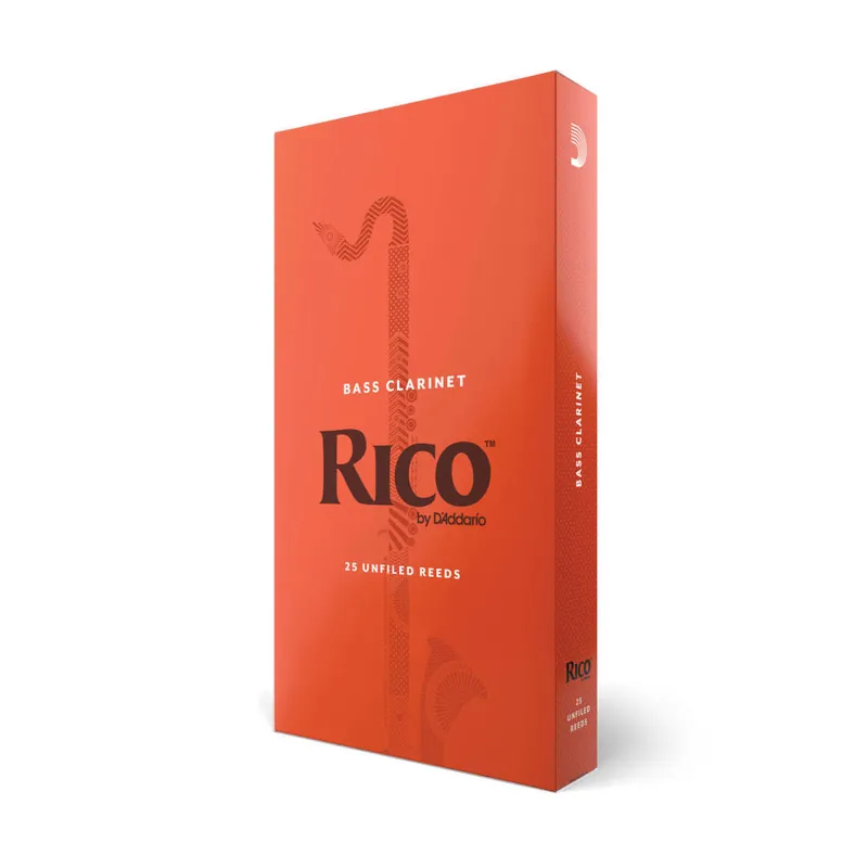 RICO by D‘Addario Bass Clarinet Reeds - Strength 2.5, 25 Pack Achetez Aujourd'hui