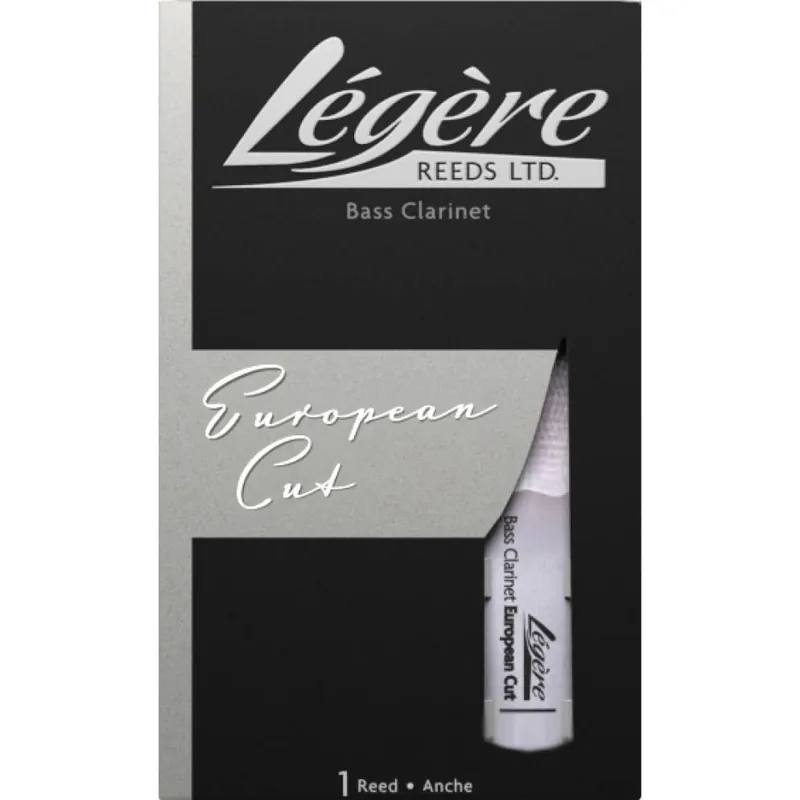 Soldes Legere European Cut Bass Clarinet Reed - Strength 3