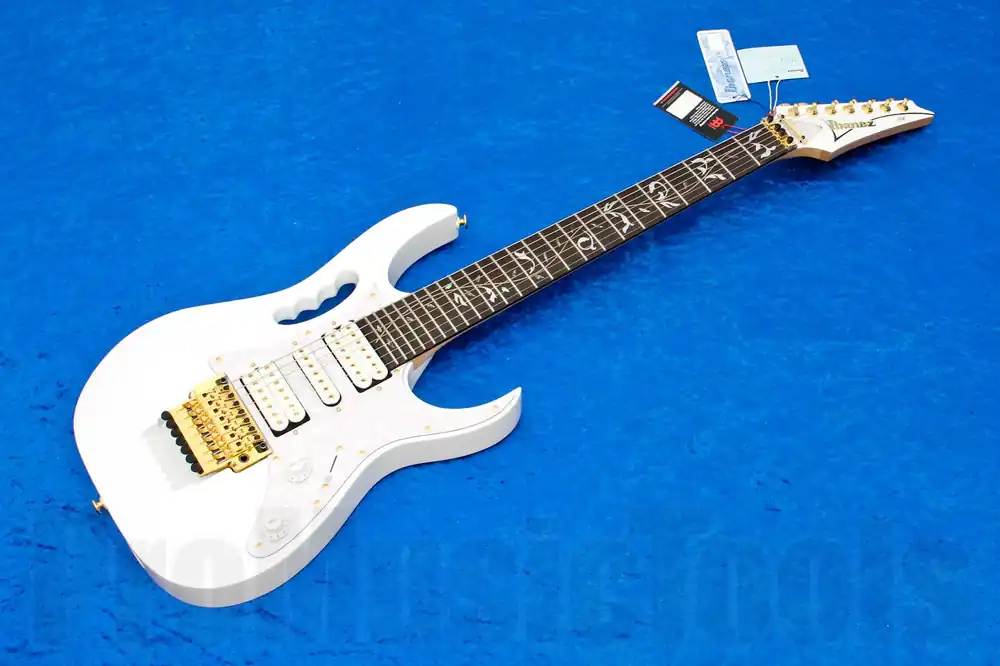 Ibanez JEM7V7 WH Prestige - White - Steve Vai Signature Vente Directe