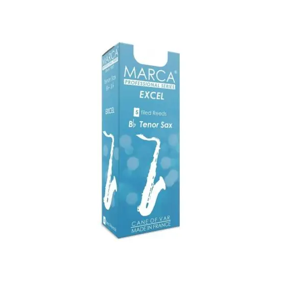 Promotion Saisonnière MARCA EXCEL force 3 - Anches saxophone ténor - boite de 5