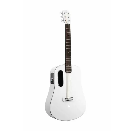 Guitare électro-acoustique Blue Lava - Blanc Marin Soldes