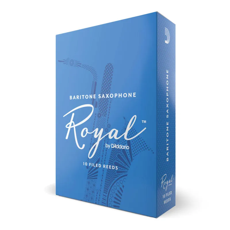 Royal by D‘Addario Baritone Sax Reeds, Strength 2.0, 10-pack Offre Limitée