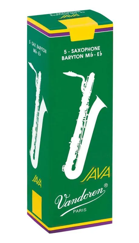 Vandoren Java Baritone Saxophone Reeds (5/Box) - 3 Commander Vite