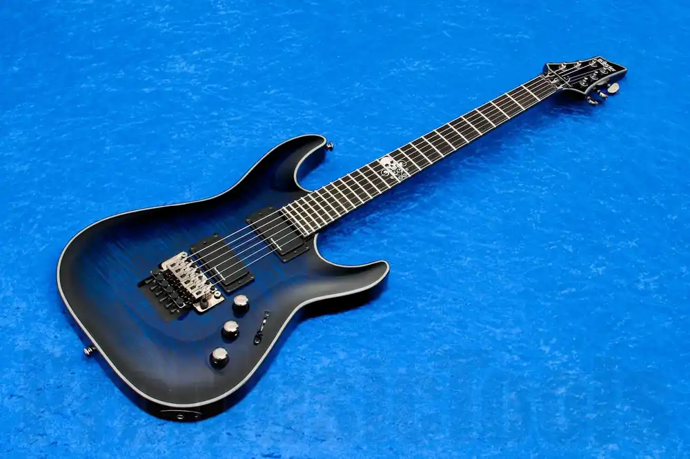 Schecter Blackjack SLS C-1 FR Active STBB - See Thru Blue Burst - demo Commander Maintenant