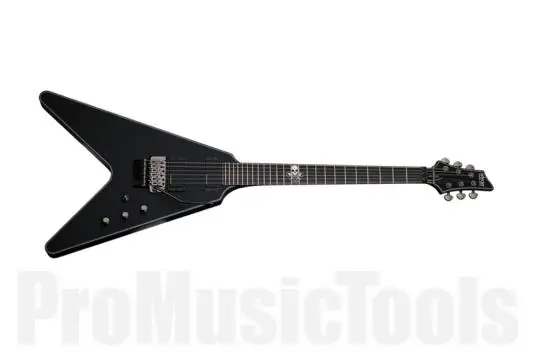 Schecter Blackjack SLS V-1 FR Active SBK - Satin Black Expédition Rapide