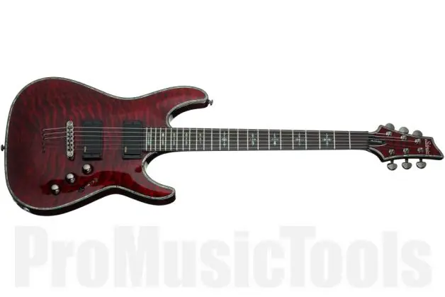 Schecter Hellraiser C-1 BCH - Black Cherry Prix Cassé