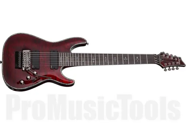 Schecter Hellraiser C-8 FR BCH - Black Cherry Soldes