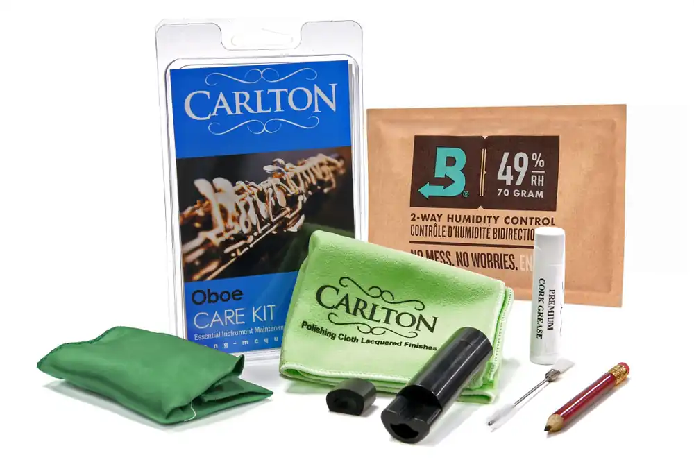 Prix Réduit Carlton Oboe Care Kit with Boveda Humidity Control