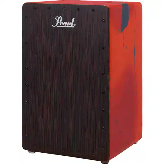 Prix Cassé Cajon Pearl Primero abstract red BC-120B