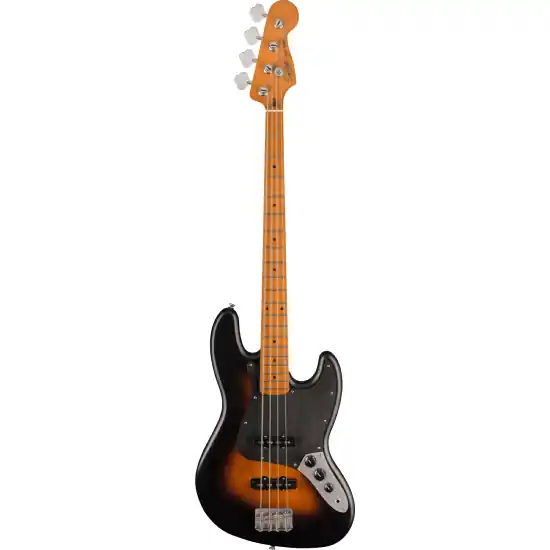 Prix Choc DISCONTINUE Squier 40th Anniversary Jazz Bass Vintage Sunburst