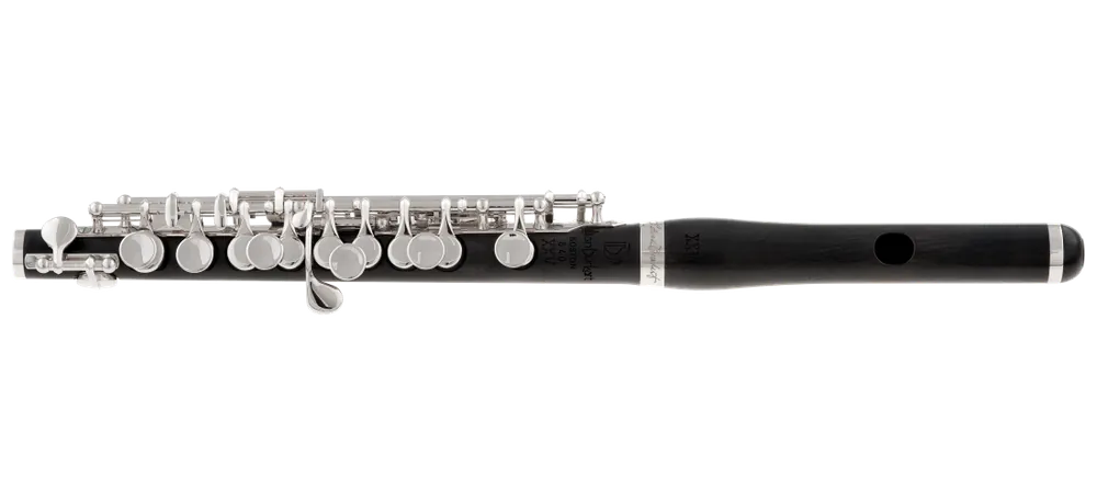 Burkart Elite Professional Grenadilla Piccolo with Split-E, G Facilitator and Burkart Headjoint Quantité Limitée