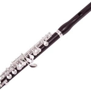 Trevor James Blaze Grenadilla Piccolo with Split E, Silver-Plated Keys and Modified Wave Headjoint Retour Gratuit