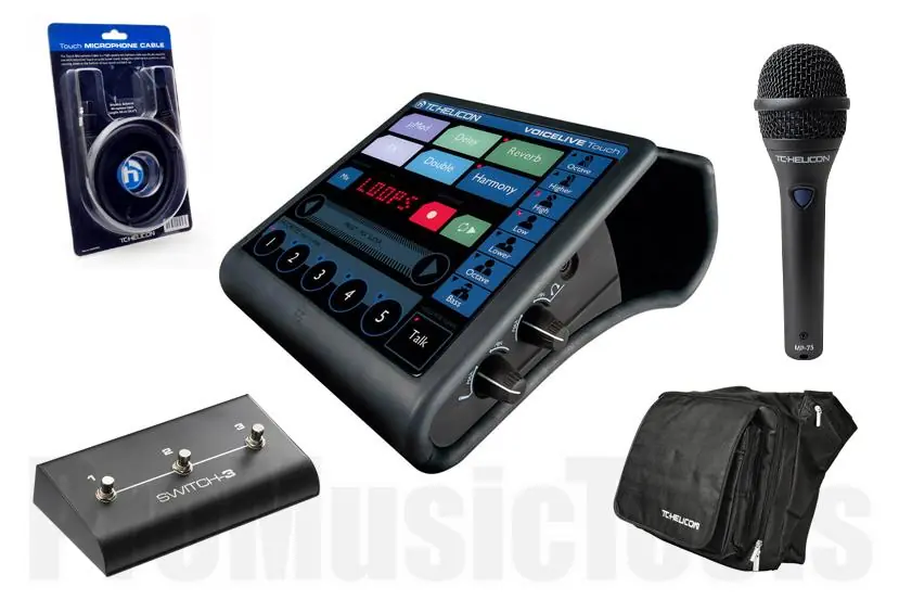 Achetez Aujourd'hui TC Helicon VoiceLive Touch Ultimate Gig Bundle incl. MP-75, Switch-3, mic cable, gigbag