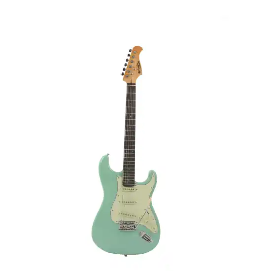 Guitare électrique Prodipe Strat ST80 surf green Pas Cher