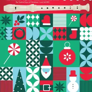 Remise Hal Leonard Christmas Hits Recorder Fun! - Book/Recorder Pack