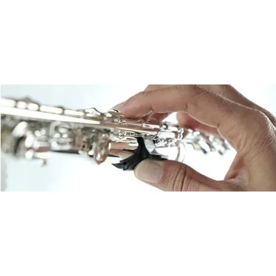 Authentique THUMBPORT TP2-B - Support pouce main droite pour flûte - Gris-noir