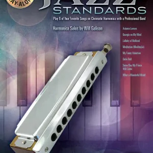 Retour Gratuit Hal Leonard Jazz Standards Harmonica Play-Along Volume 14 (Chromatic Harmonica) - Galison - Book/CD