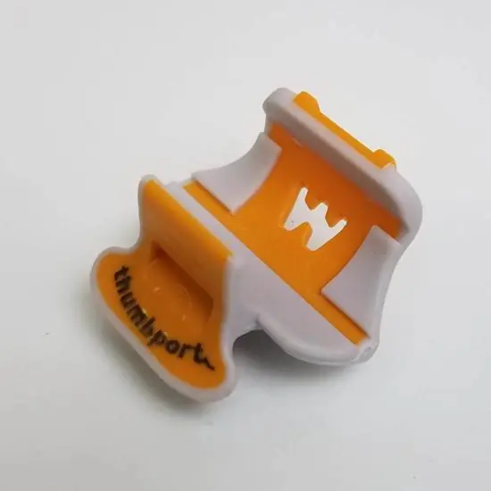 THUMBPORT TP2-C - Support pouce main droite pour flûte - Orange-gris Solde