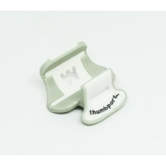THUMBPORT TP2-LS - Support pouce main droite pour flûte - Blanc-gris/vert Vente Flash