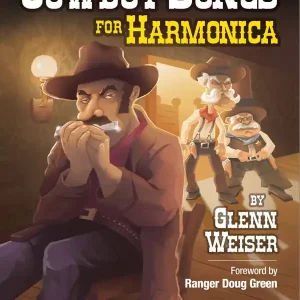 Certifié Hal Leonard Cowboy Songs for Harmonica - Weiser - Harmonica TAB - Book/Audio Online