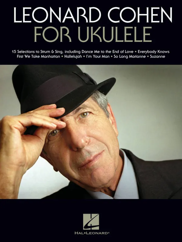 Hal Leonard Leonard Cohen for Ukulele - Book Nouvel Arrivage