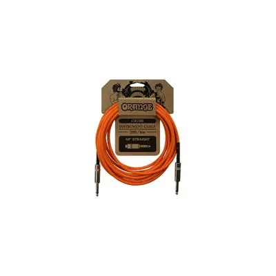 Produit De Marque Câble instrument Orange 6 mètres droit/droit