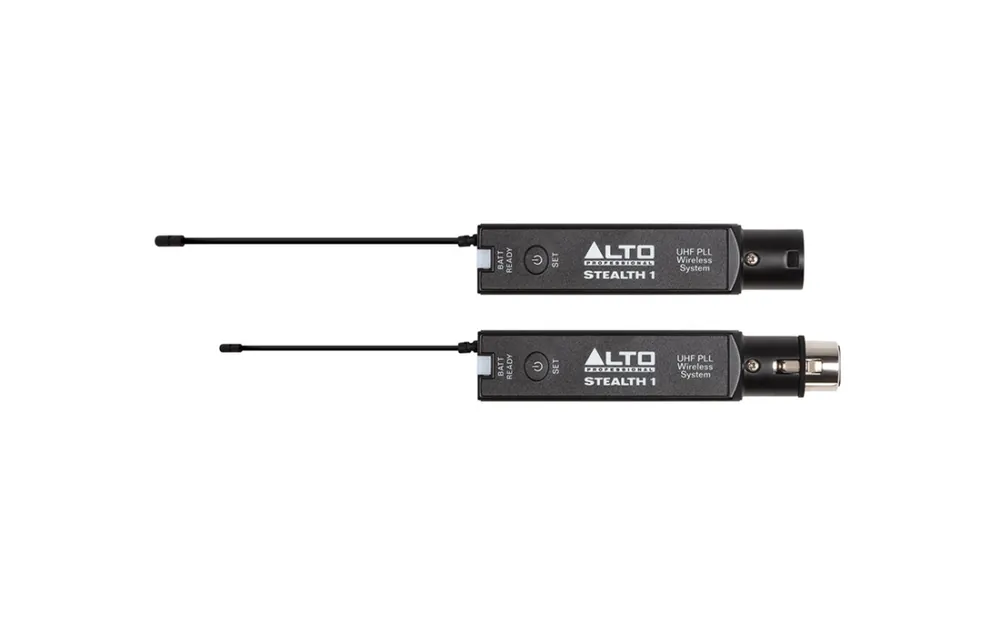 Quantité Limitée Alto Professional Stealth 1 Mono UHF XLR Wireless Audio Transmitter and Receiver