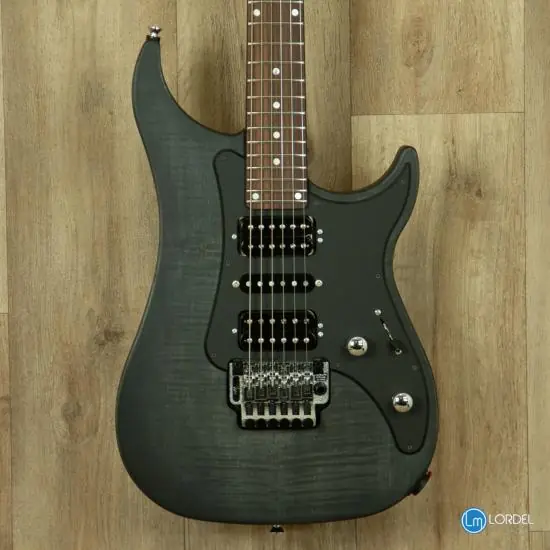 DISCONTINUE Vigier Excalibur Custom HSH Floyd rose Velour noir touche rosewood Expédié Aujourd'hui