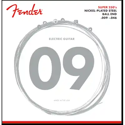 Petit Prix Cordes Guitare Electrique Fender Nickel-Plated Steel 09-46