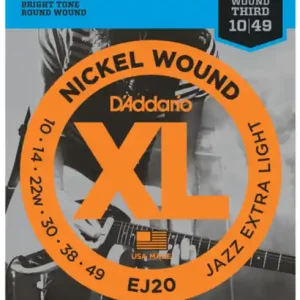 Cordes Guitar Electrique D‘Addario 10-49 EJ-20 Dernière Chance