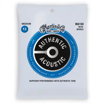 Cordes Guitare Folk Martin Medium 13-56 Vente Directe
