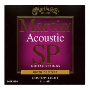 Nouveauté Cordes Guitare Folk Martin Performance SP Bronze 11-52