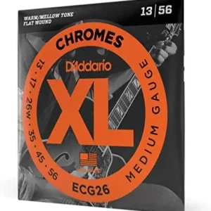 Affaire À Saisir Cordes Guitare Electrique D‘Addario Filee Plat 13-56 Chromes