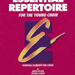 Hal Leonard Essential Repertoire for the Young Choir Expédié Aujourd'hui