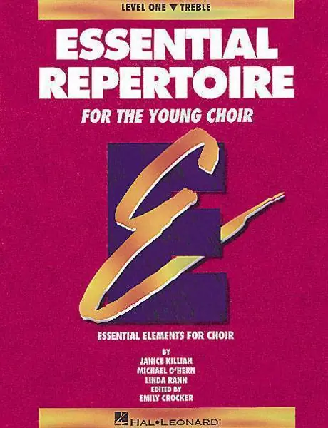 Hal Leonard Essential Repertoire for the Young Choir Expédié Aujourd'hui
