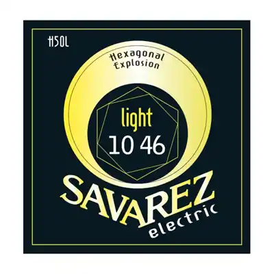 Prix Réduit Cordes Guitare Electrique Savarez Hexagonal 10-46