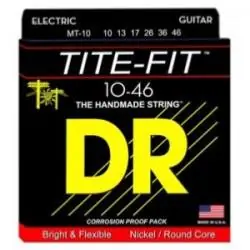 Vente Flash DISCONTINUE Cordes Guiitare Electrique Dr Tite-Fit 10-46
