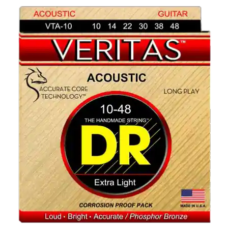 Cordes Guitar Folk Dr Veritas 10-48 Dernière Chance